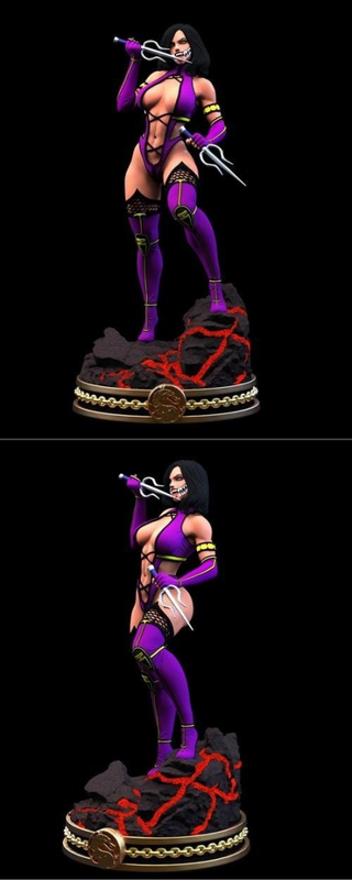 Mileena Mortal Kombat – 3D Print