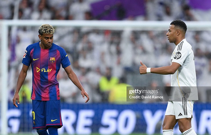 Real đại chiến Barcelona tranh Siêu cúp: Ác mộng thua 2-5, Yamal & Mbappe tái xuất