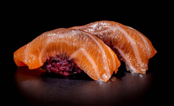 66. Venere salmone nigiri - 2 pezzi