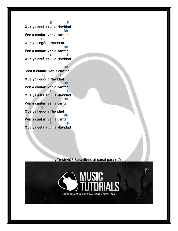 Ven-A-Cantar-Villancico-Letra-y-Acordes-by-MUSICTUTORIALS-page-0003