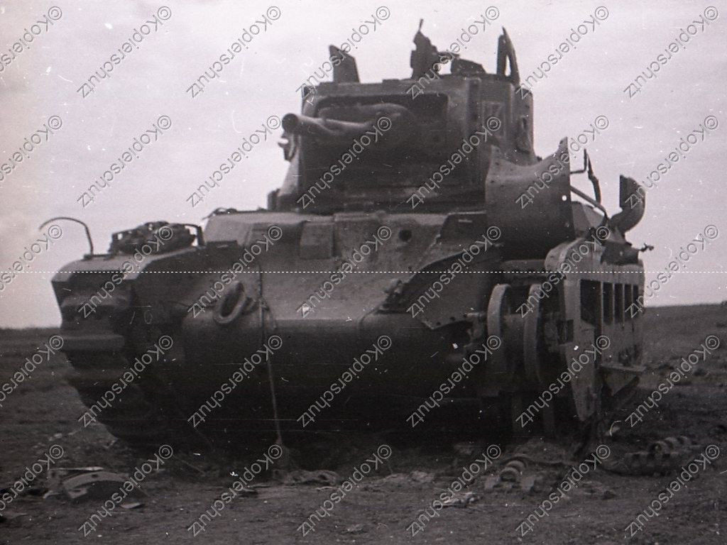 zerstörter Panzer Matilda, Lend-Lease, Russland,
