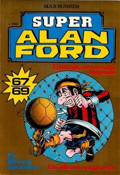 Super Alan Ford Serie Oro 023 - Numeri 067, 068, 069 (1988)