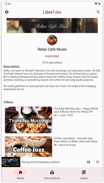 Download LibreTube APK