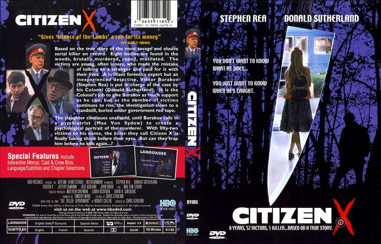Citizen X (1995) cvr2