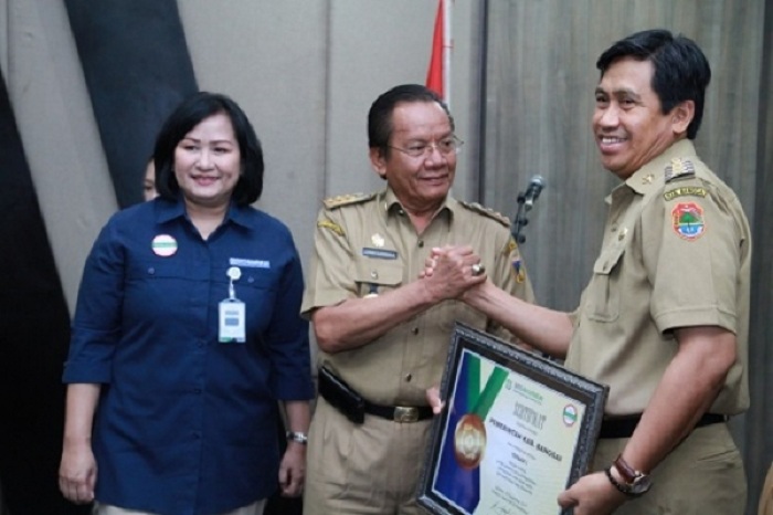 Penandatanganan Perjanjian Kerjasama Integrasi Jamkesda Pemerintah Banggai dengan BPJS Kesehatan