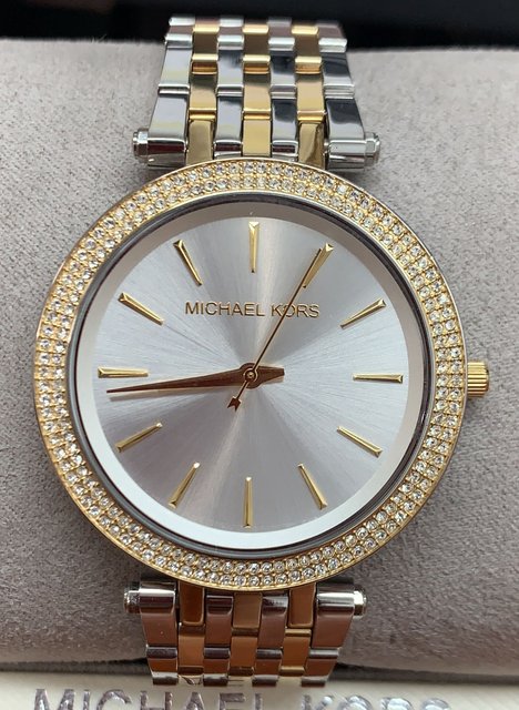 Oversized Lexington Two-Tone Watch | Michael Kors [US]