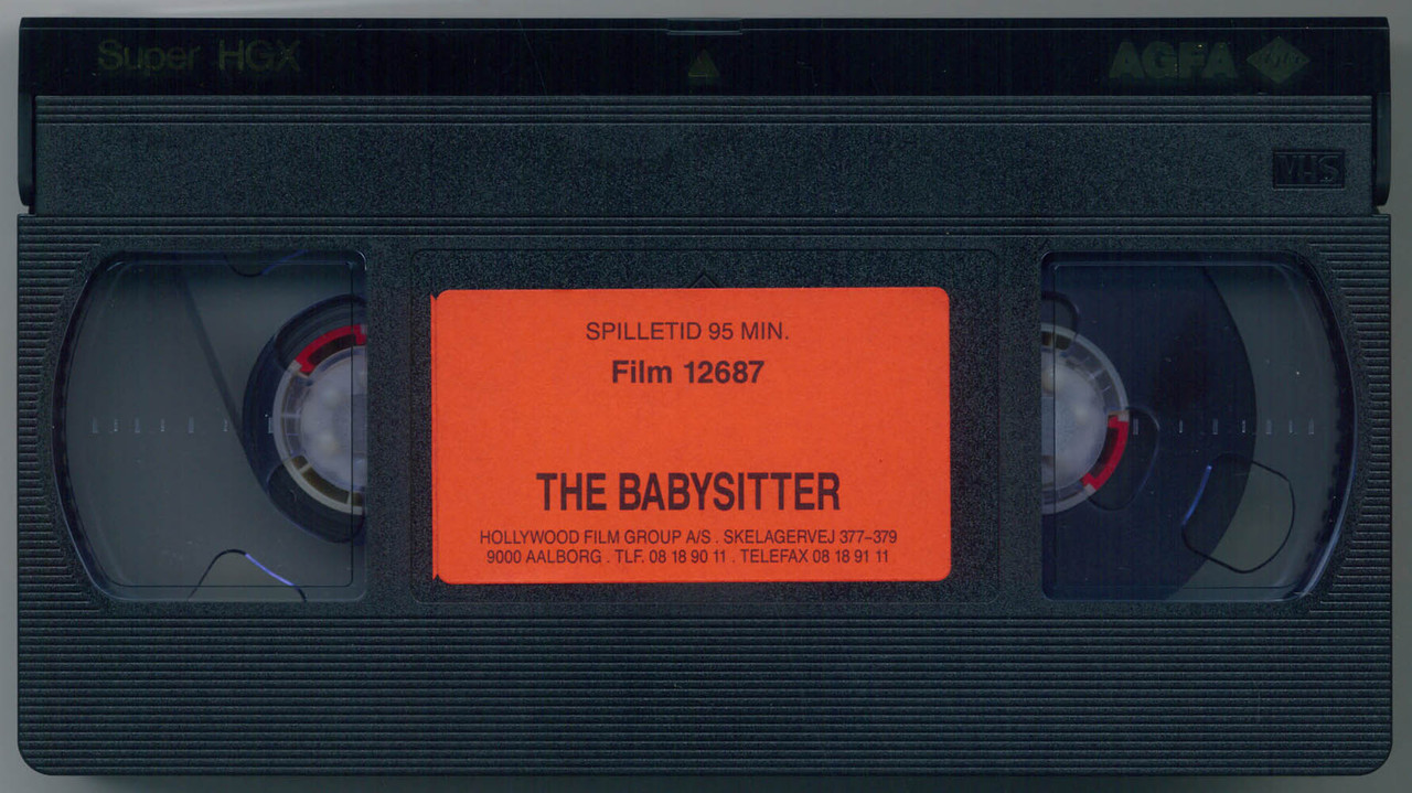 Hollywood Home Video 12687 - The Babysitter (1980) - IMDB tt0080407 - VHS Tape