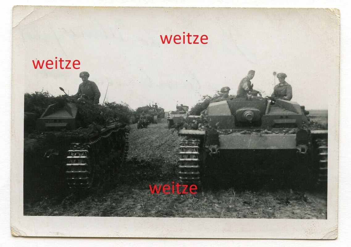 Foto Wehrmacht Sturmgeschütz 3 StuG III