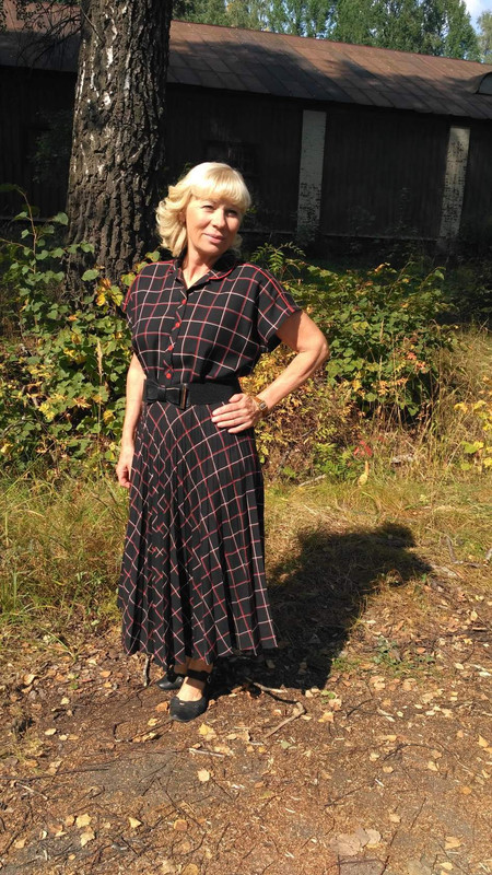 платье клетка82