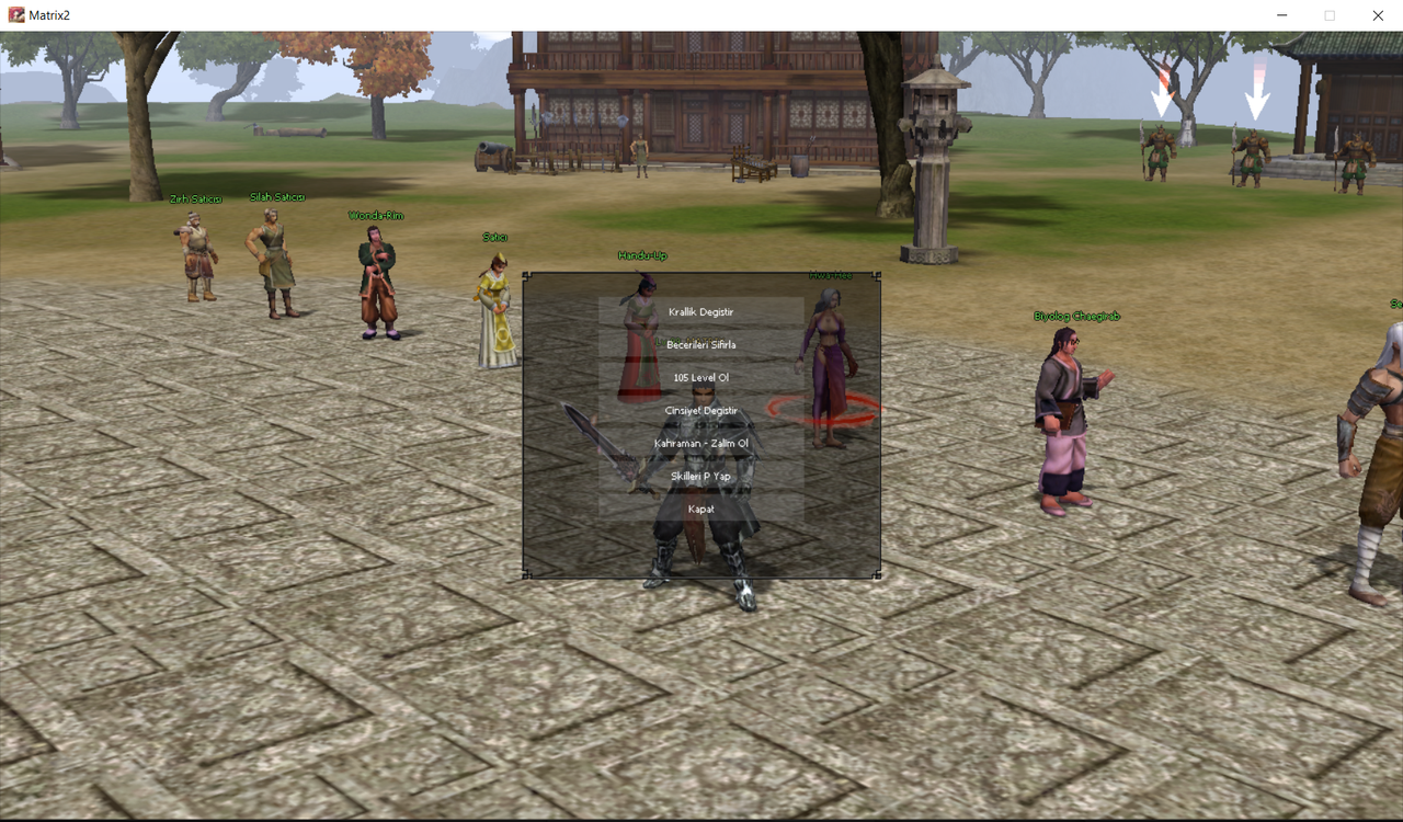 Çok Seçenekli Npc Görseli