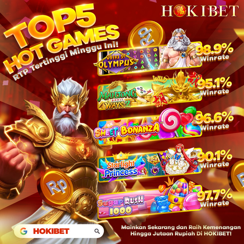 Hokibet Link Resmi Situs Slot Gacor Menjanjikan Kemenangan Maxwin