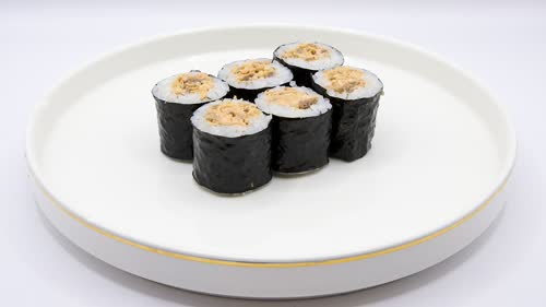 506. Hosomaki sake cotto - 6 pezzi