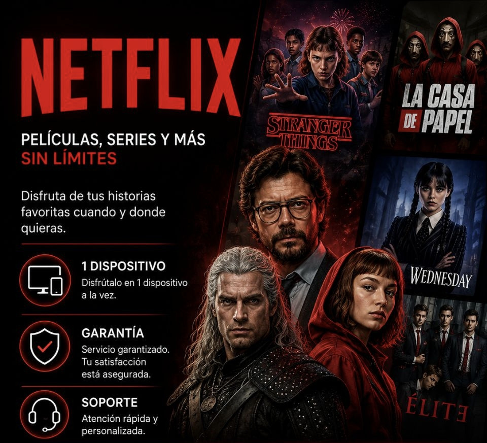 Netflix Premium 4K (PERFIL)