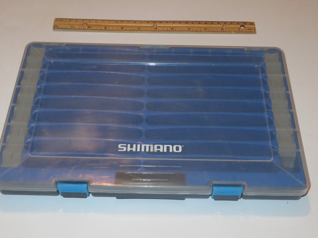 Shimano Minnow Top Water Tackle Box Red Green Blue PICK YOUR COLOR