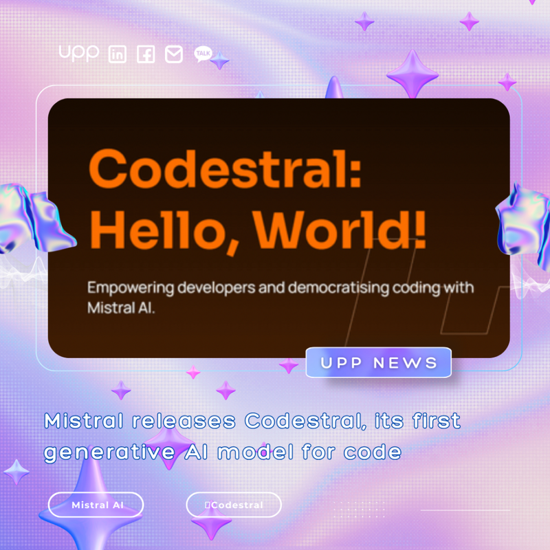 Mistral releases Codestral, its first generative AI model for code