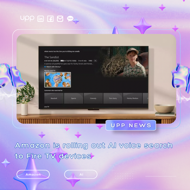 Amazon is rolling out AI voice search to Fire TV devices
