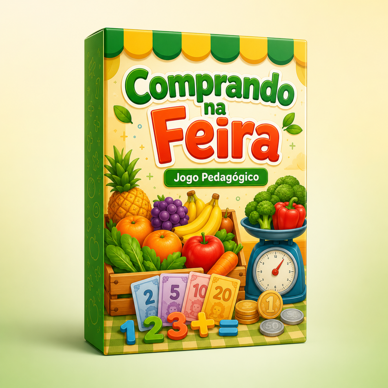 Comprando na Feira - Jogo Pedagógico