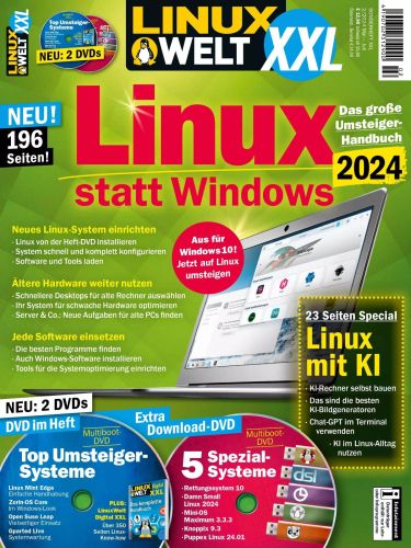 Cover: LinuxWelt Xxl Tipps-Handbuch 2024 No 02 2024