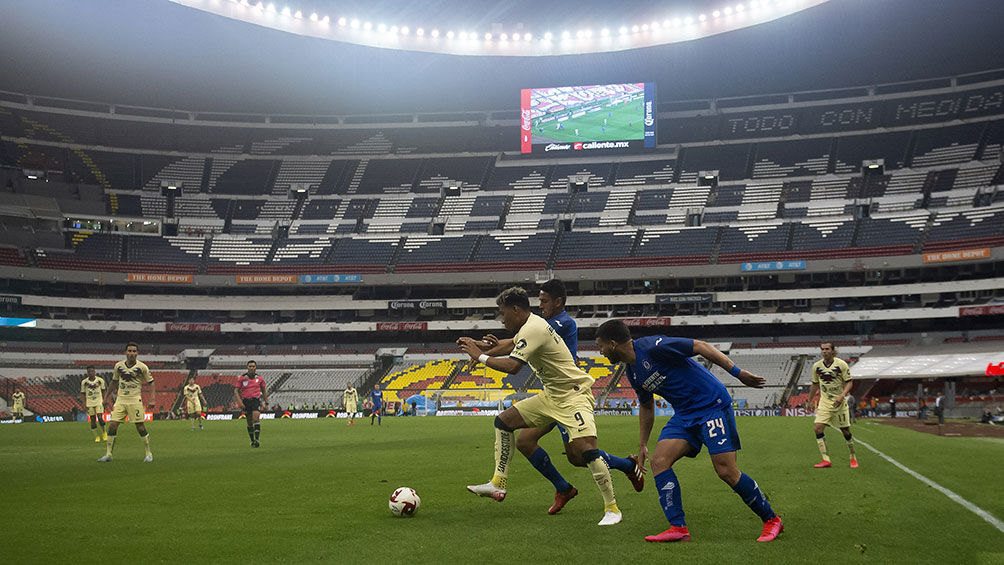 América y Cruz Azul buscarán sede alterna por remodelación del Estadio Azteca