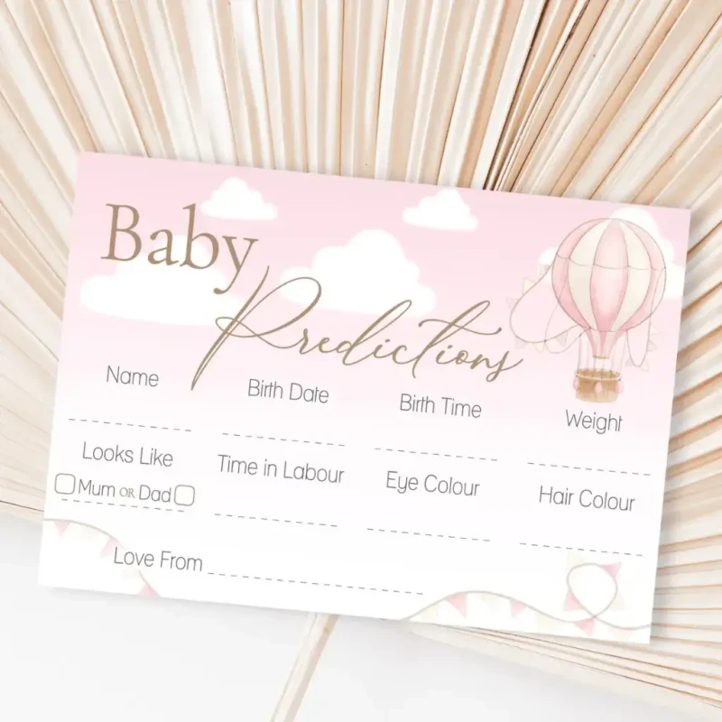 Baby shower water bottle labels