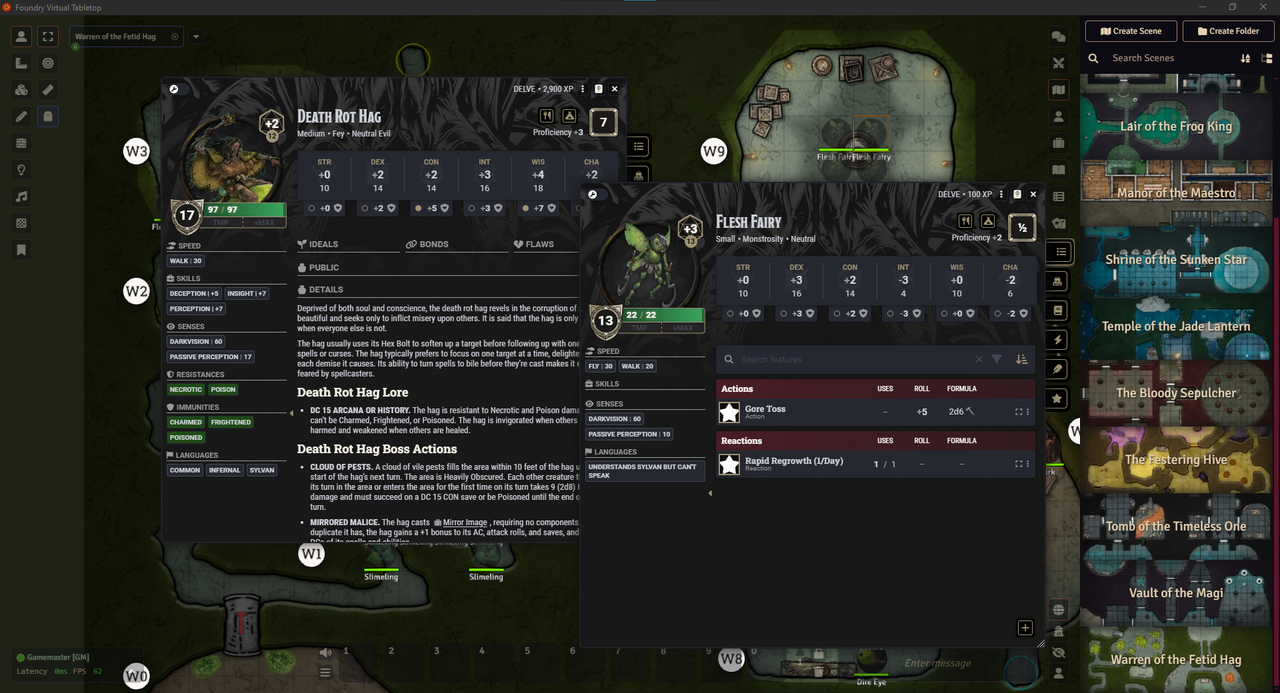 DELVE for 5E Monsters