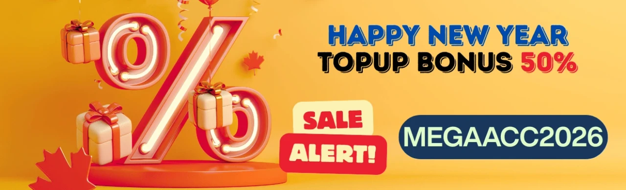 TopUp Bonus 50% 1
