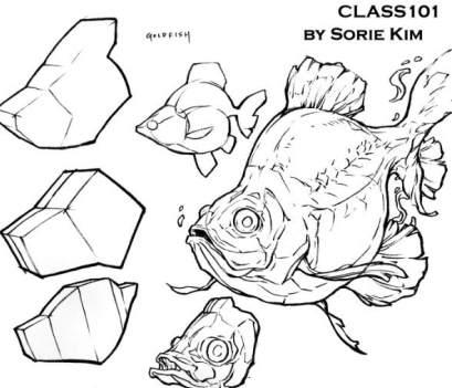 Class101 - Sketching Animals and Creatures with Pen and Ink by Sorie Kim