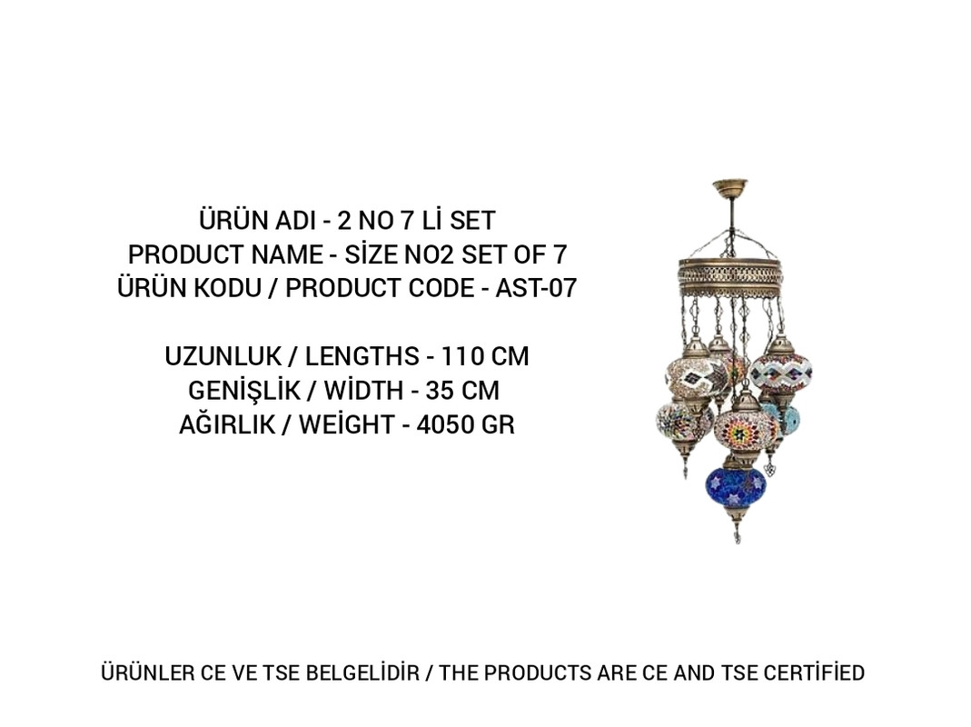 AST-07 mosaic lamp