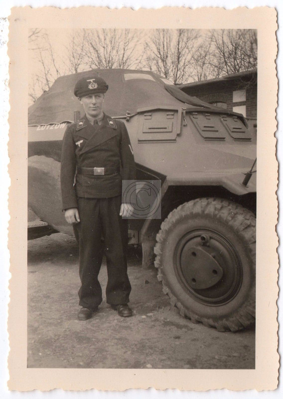 Königsberg Panzerspähk. SdKFZ 231 und 222 Panzer