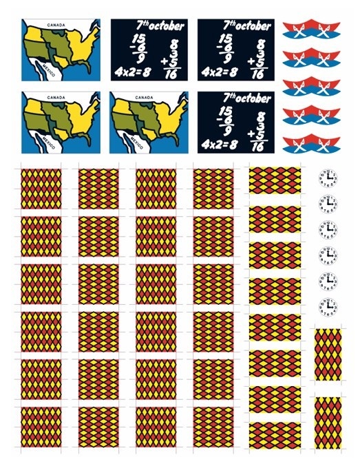 Calcomanies EXIN WEST, 6de8