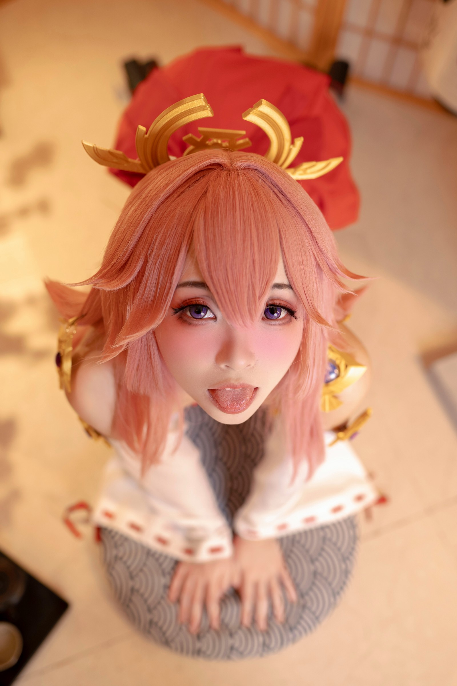 Bangni邦尼 – 八重神子 Cosplay 高清写真集（99P-782MB）原神主题插图6