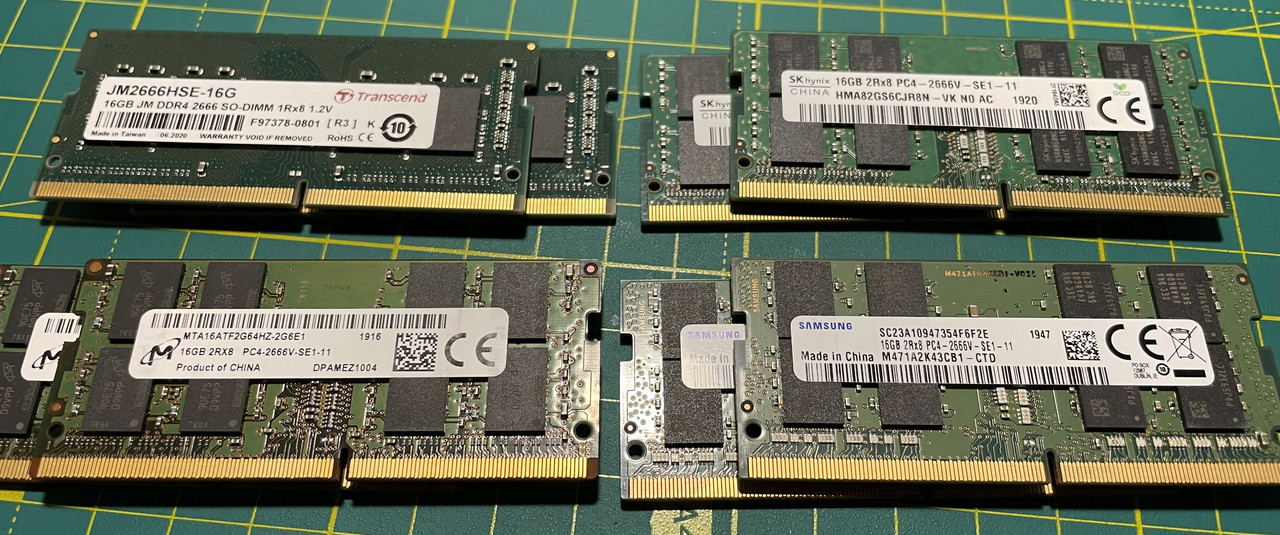 DDR4-2666 (2x16)