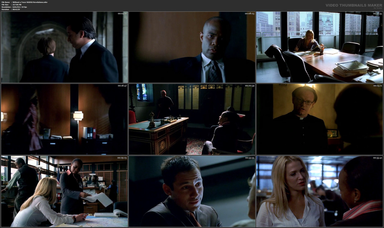 Without a Trace S02E02 Revelations.mkv