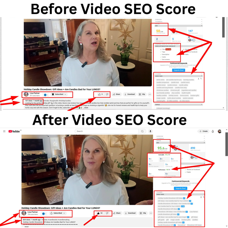 YouTube video optimization