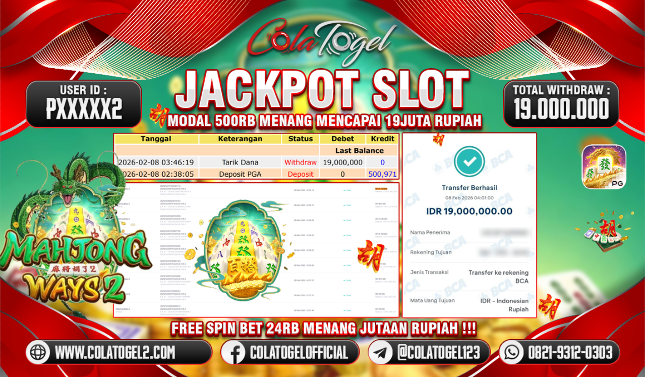 JACKPOT SLOT GACOR!!