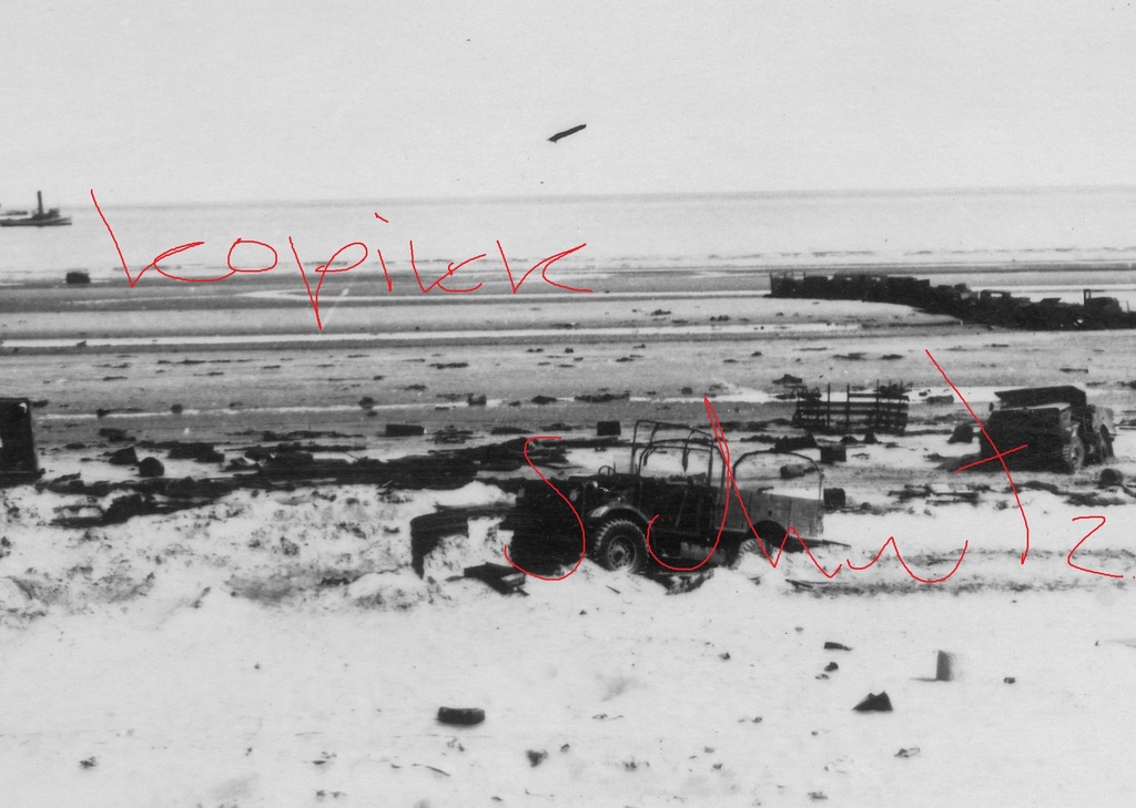 Frankreich 1940 Atlantik Küste Zerstörte Beute P