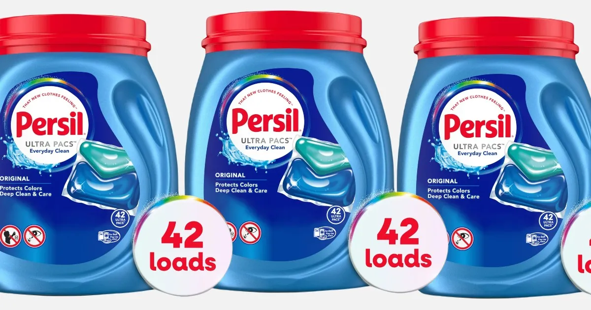 Clean and Fresh: Persil Ultra Pacs for Just .47 Clean and Fresh: Persil Ultra Pacs for Just .47