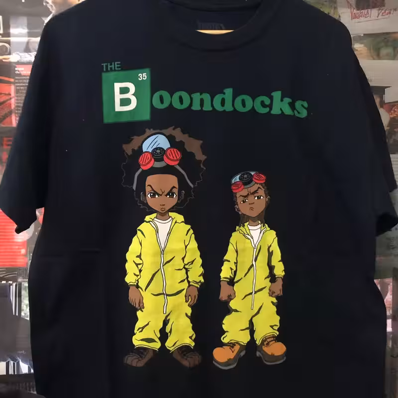 The Boondocks x Breaking Bad Tee