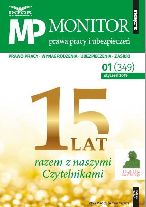 Monitor Prawa Pracy i Ubezpieczeń 1/2019