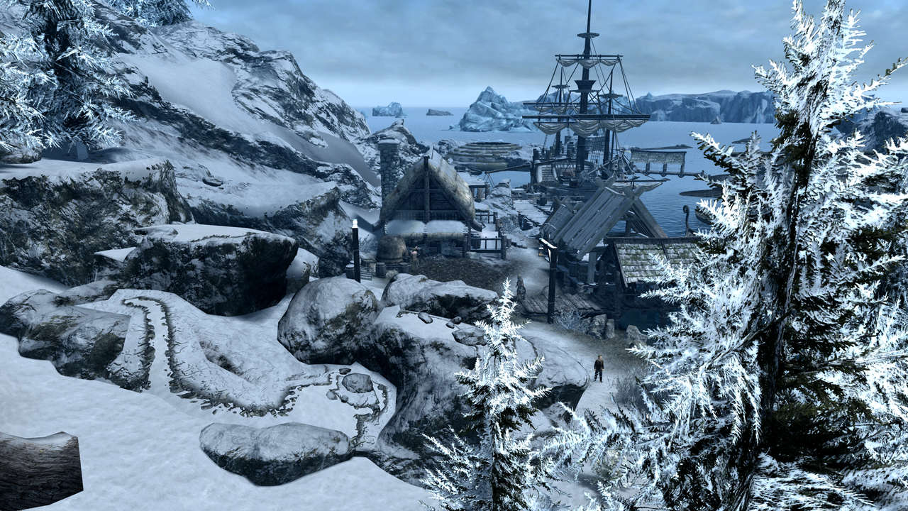 4 No BDS, bEnableProjecteUVDiffuseNormals=1, bEnableImprovedSnow=0