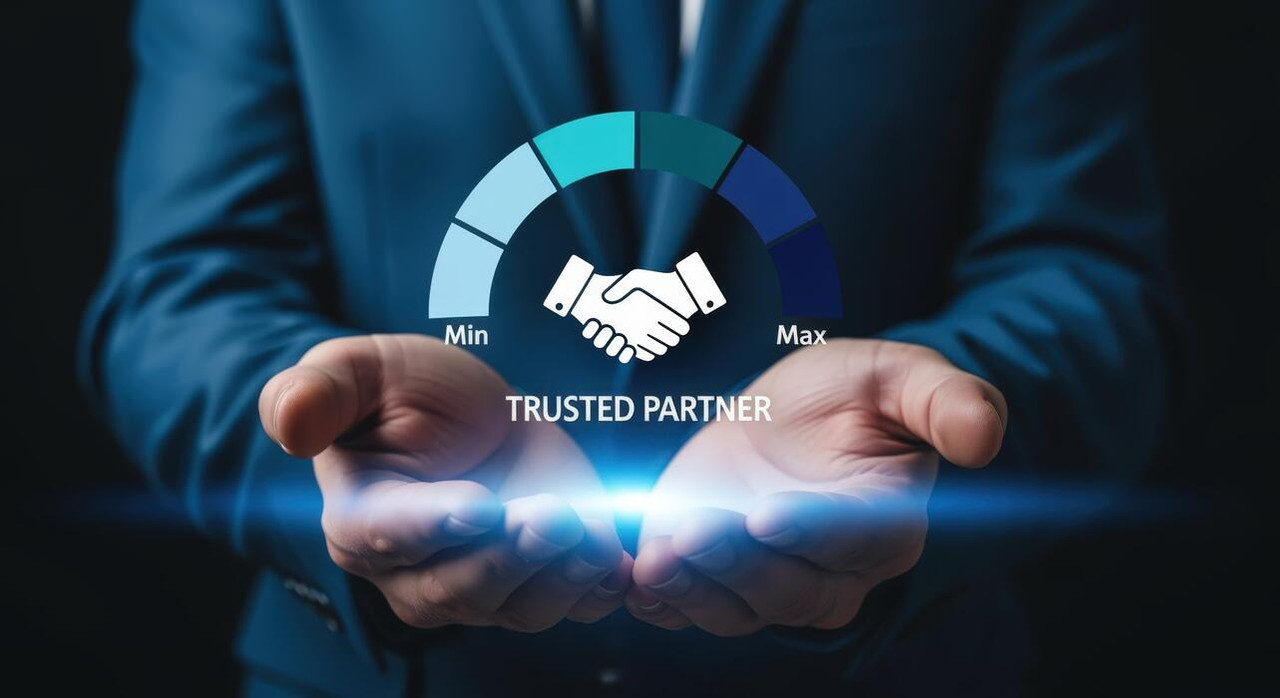 Close-up of a black vintage rotary telephone.