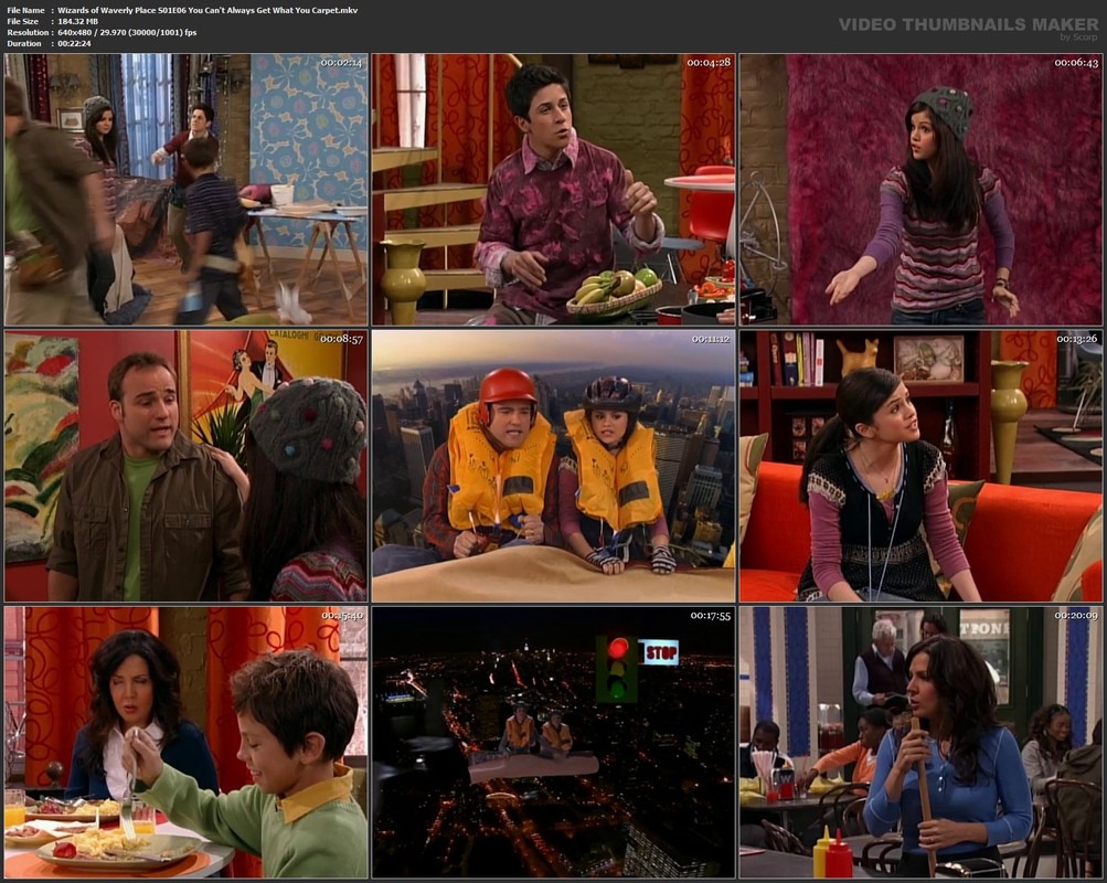 Wizards of Waverly Place S01E06 You Can't Always Get What You Carpet.mkv