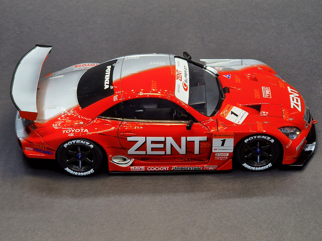 Tamiya Lexus Zent Cerumo SC 2006 - Ready For Inspection