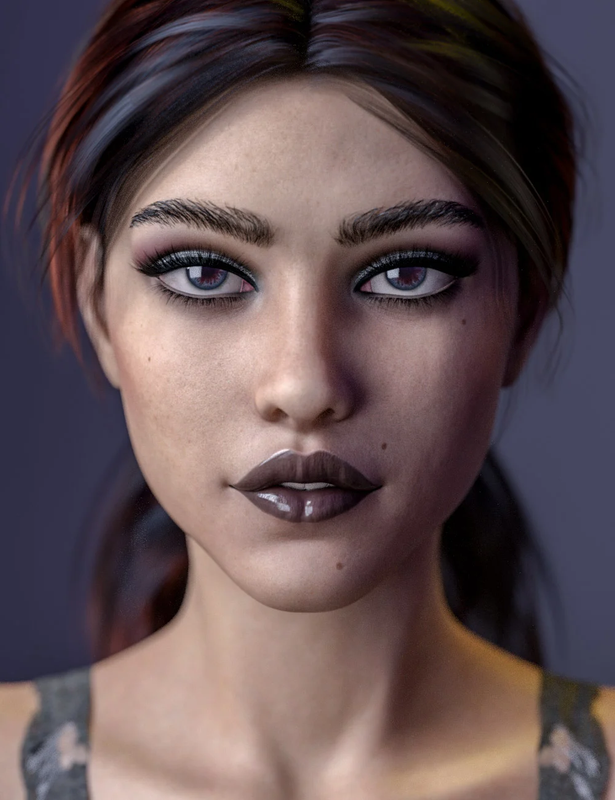 Emilia HD For Genesis 8 Female