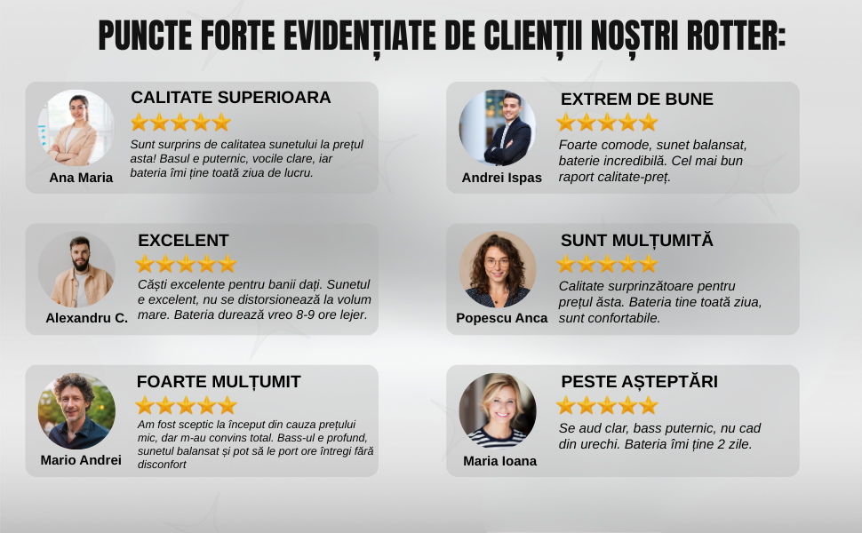 Features si specificatii ROTTER