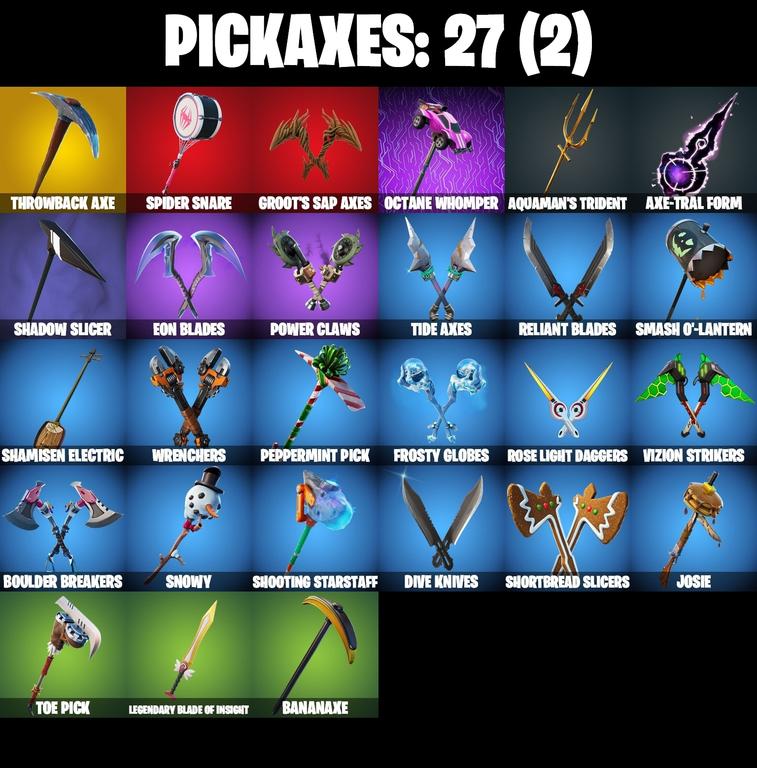 pickaxes comp