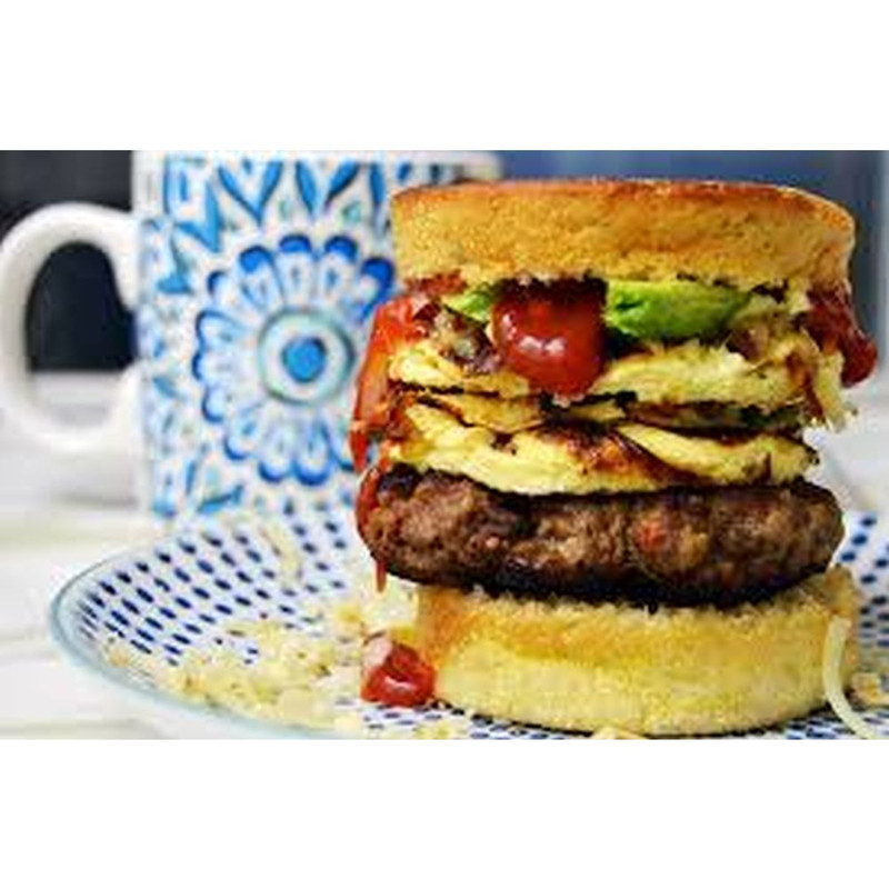 Omelette Combo Burger