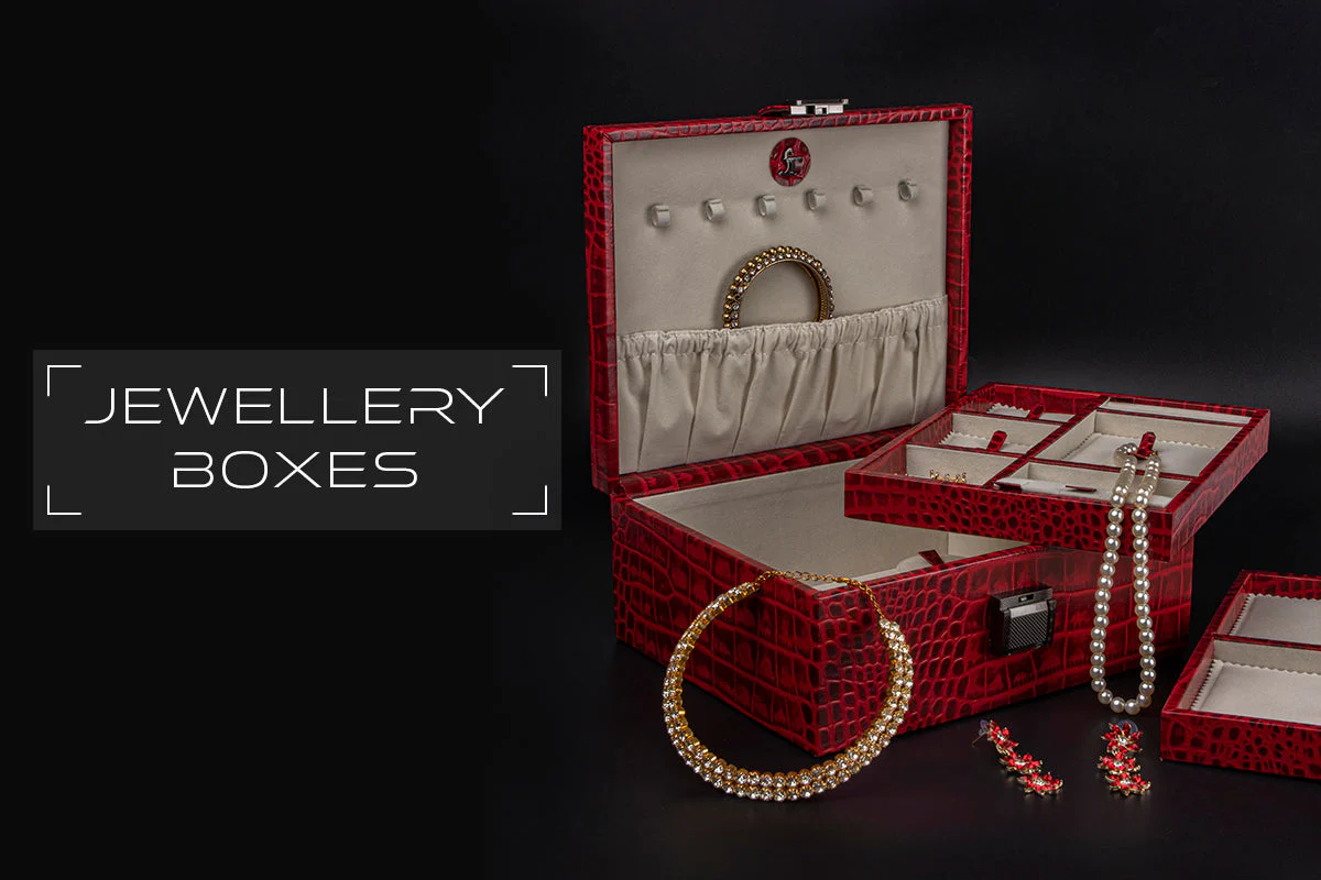 Choose a box having separate compartments.