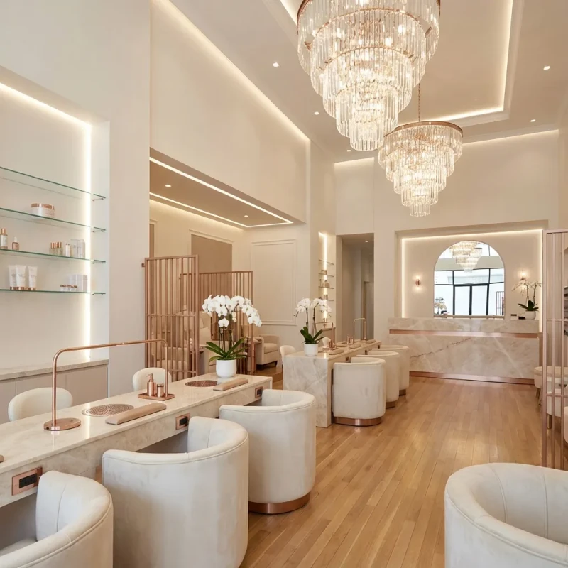 Design Hair, Nails & Spa Interior