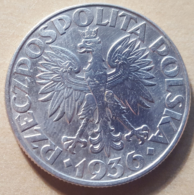 Polonia. 5zlotych de 1936 20201105-212052
